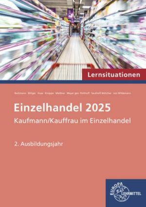 Lernsituationen Einzelhandel 2025
