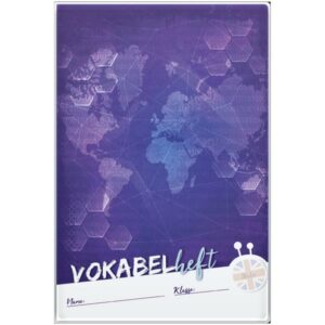 Vokabelheft Lila