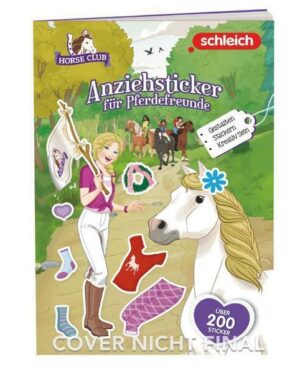 SCHLEICH® Horse Club™ – Anziehsticker für Pferdefreunde