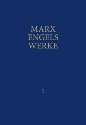 MEW / Marx-Engels-Werke Band 1