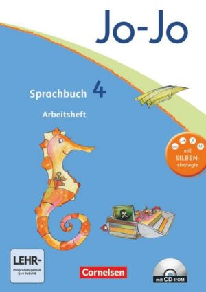 Jo-Jo Sprachbuch - Aktuelle allgemeine Ausgabe. 4. Schuljahr - Arbeitsheft mit CD-ROM