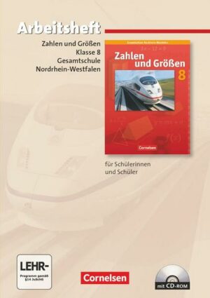 Zahlen und Größen 8. Schuljahr. Arbeitsheft Gesamtschule Nordrhein-Westfalen