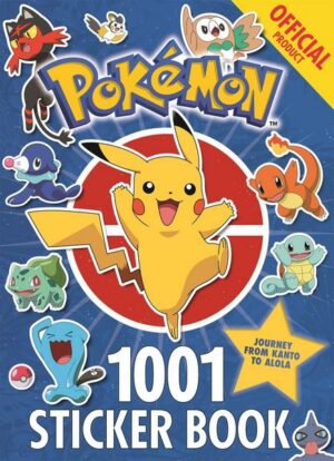 The Official Pokemon 1001 Sticker Book