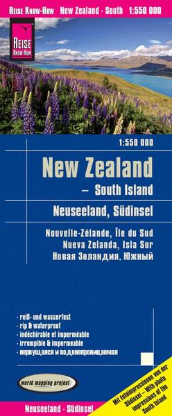 Reise Know-How Landkarte Neuseeland