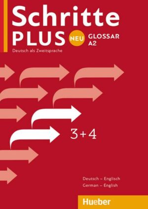 Schritte plus Neu 3+4 A2 Glossar Deutsch-Englisch - Glossary German-English