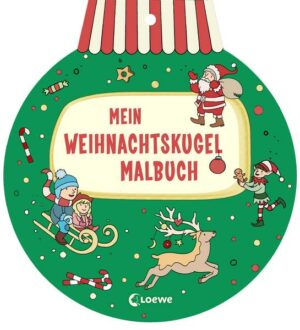 Mein Weihnachtskugel-Malbuch