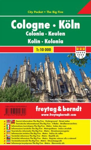 Köln 1 : 10 000 City Pocket + The Big Five