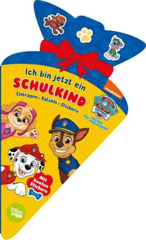 PAW Patrol Ich bin jetzt ein Schulkind: Eintragen