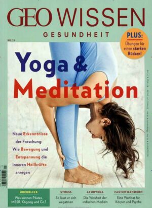 GEO Wissen Gesundheit / GEO Wissen Gesundheit mit DVD 13/20 - Yoga & Meditation