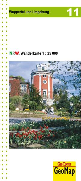 Nordrhein-Westfalen Wanderkarte 11 Wuppertal und Umgebung 1  : 25 000