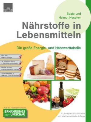 Nährstoffe in Lebensmitteln