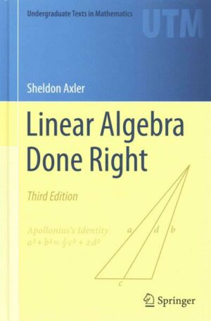 Linear Algebra Done Right