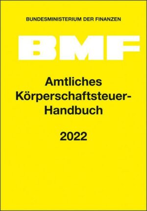 Amtliches Körperschaftsteuer-Handbuch 2022