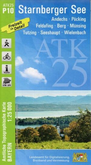 Starnberger See 1 : 25 000