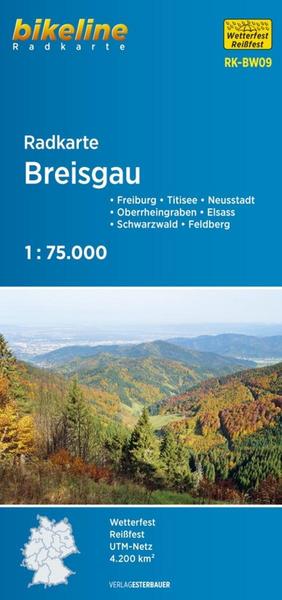 Radkarte Breisgau (RK-BW09) 1:75.000
