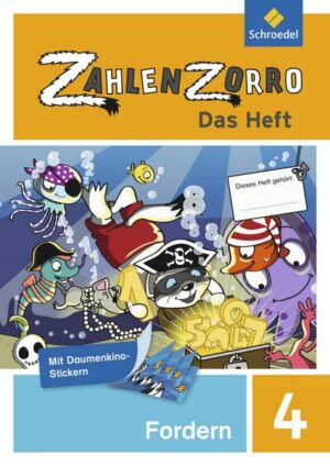 Zahlenzorro - Das Heft. Forderheft 4