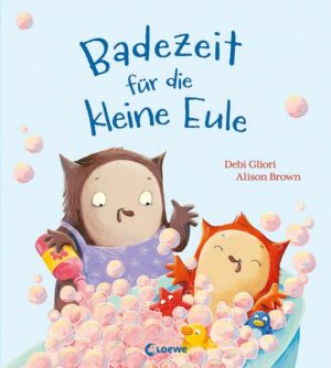 Badezeit für die kleine Eule