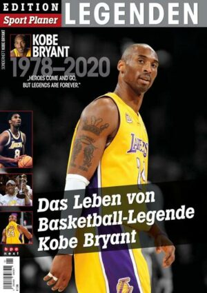 Sport Planer EDITION: LEGENDEN - KOBE BRYANT: 1978 - 2020