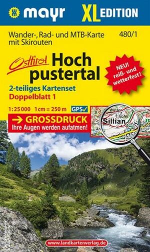 Hochpustertal XL (2-Karten-Set)