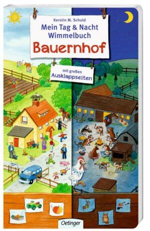 Mein Tag & Nacht Wimmelbuch. Bauernhof