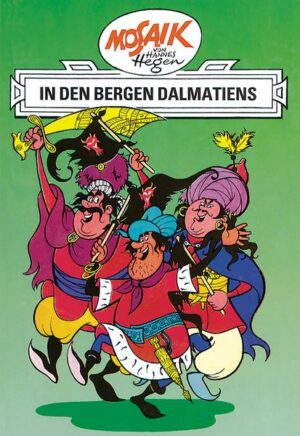Mosaik von Hannes Hegen: In den Bergen Dalmatiens