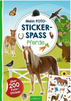 Mein Foto-Stickerspaß – Pferde