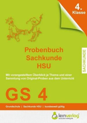 Grundschule Probenbuch 4. Klasse Sachkunde HSU