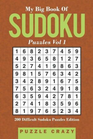 My Big Book Of Soduku Puzzles Vol 1