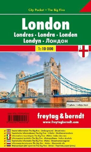 London 1 : 10 000 City Pocket