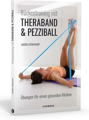 Rückentraining mit Theraband und Pezziball. Übungen für einen gesunden Rücken