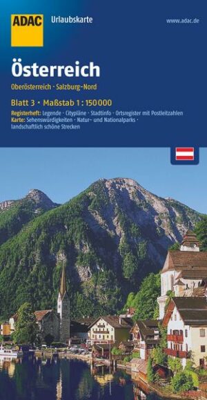 ADAC UrlaubsKarte Österreich Blatt 3 Oberösterreich