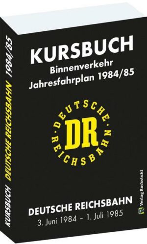 Kursbuch der Deutschen Reichsbahn 1984/85