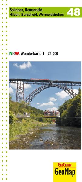 NRW Wanderkarte 48 Solingen