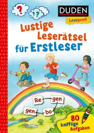 Duden Leseprofi – Lustige Leserätsel für Erstleser