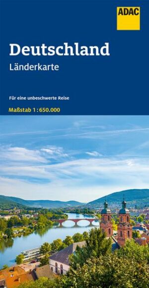 ADAC Länderkarte Deutschland 1:650 000