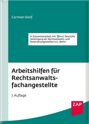 Arbeitshilfen für Rechtsanwaltsfachangestellte