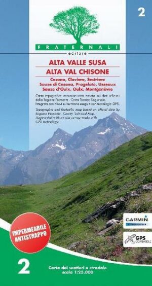 Alta Valle Susa - Alta Val Chisone 1:25000