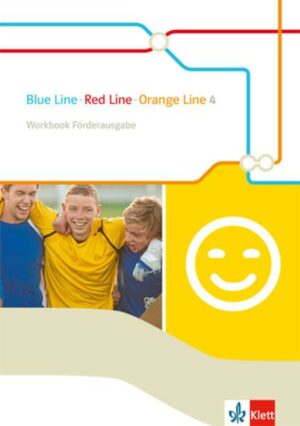 Blue Line - Red Line - Orange Line 4. Workbook Förderausgabe