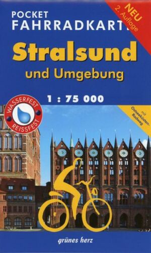 Stralsund und Umgebung Pocket Fahrradkarte 1 : 75 000