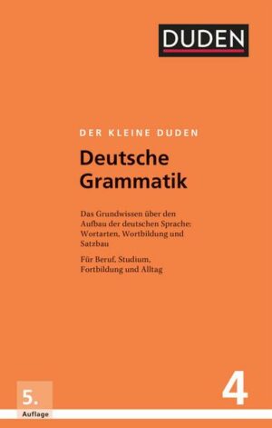 Der kleine Duden – Deutsche Grammatik