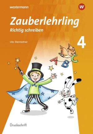 Zauberlehrling 4 Arbeitsheft. Druckschrift