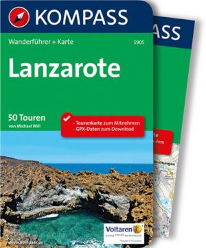 KOMPASS Wanderführer 5905 Lanzarote