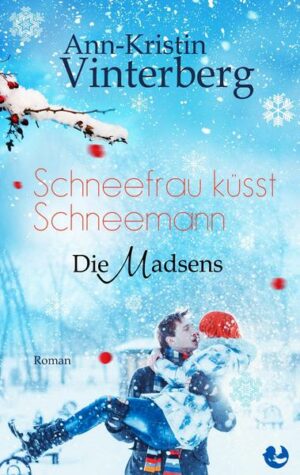 Schneefrau küsst Schneemann