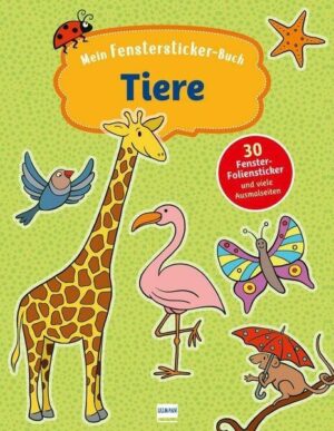 Mein Fenstersticker-Buch Tiere
