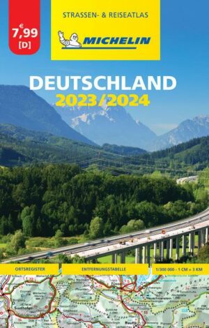 Michelin Kompaktatlas Deutschland 2023/2024