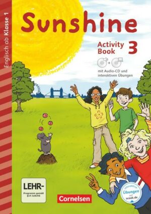 Sunshine - Early Start Edition 3. Schuljahr- Nordrhein-Westfalen - Activity Book mit interaktiven Übungen auf scook.de