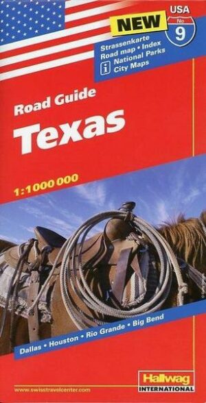 Hallwag USA Road Guide 9 Texas/LZ 2017