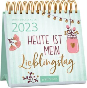 Mini-Wochenkalender Heute ist mein Lieblingstag 2023