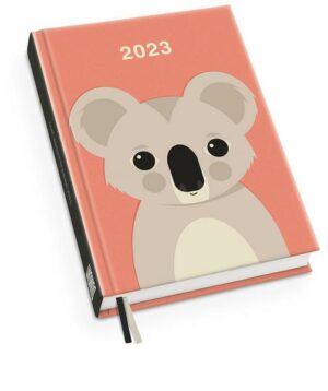 Koala Taschenkalender 2023 - Tier-Illustration von Dawid Ryski - Terminplaner mit Wochenkalendarium - Format 11