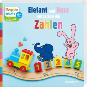 Elefant und Hase entdecken die Zahlen.